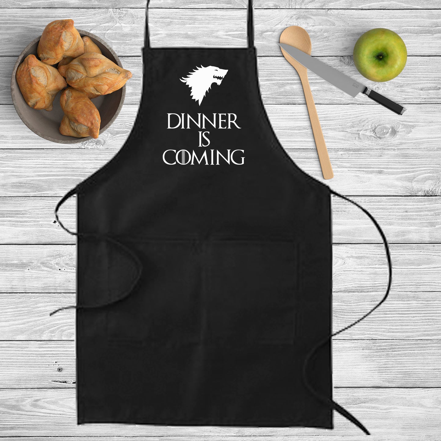 Dinner is Coming Apron