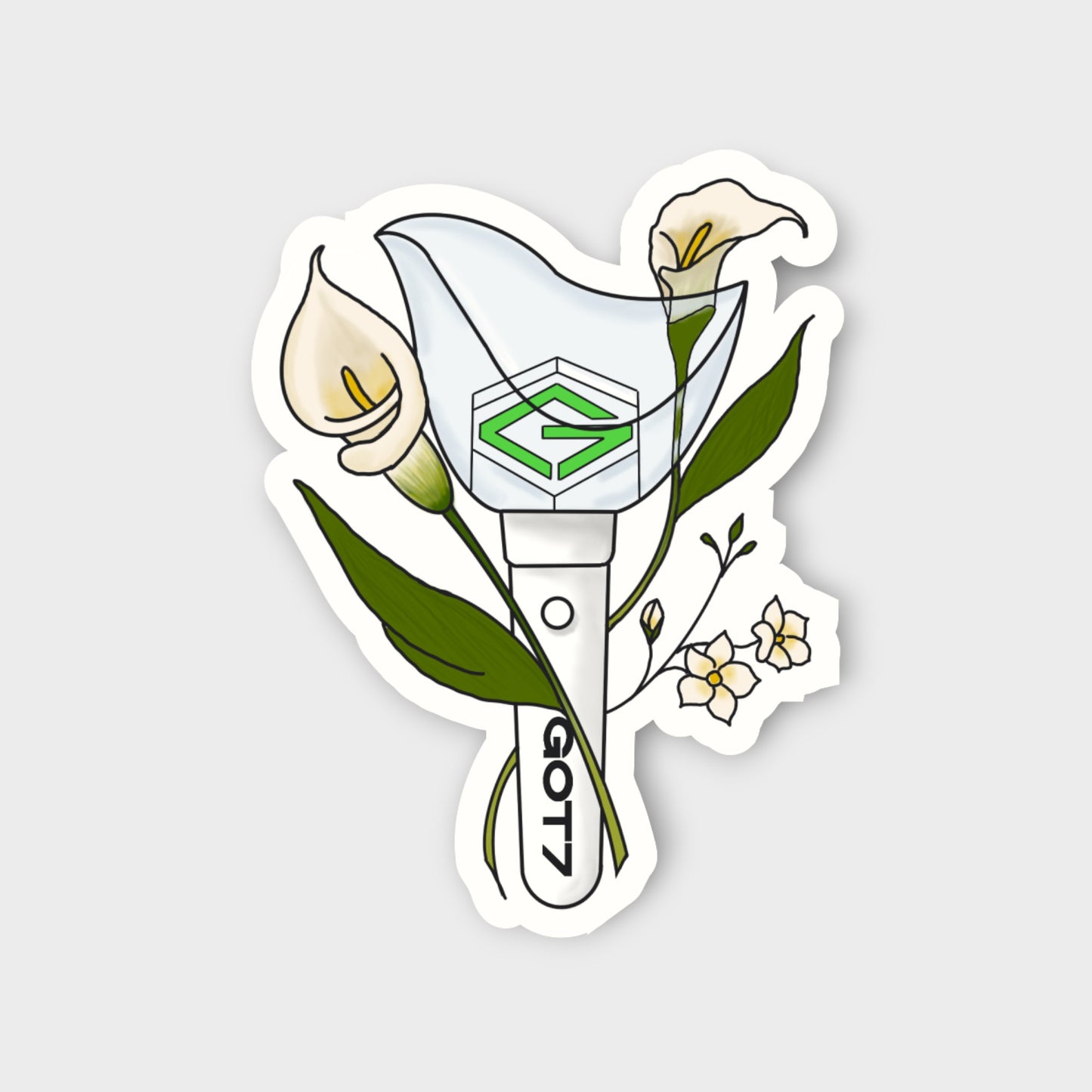 GOT7 Lightstick Sticker