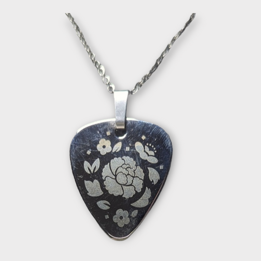 Agust D D-Day Guitar Pick Necklace