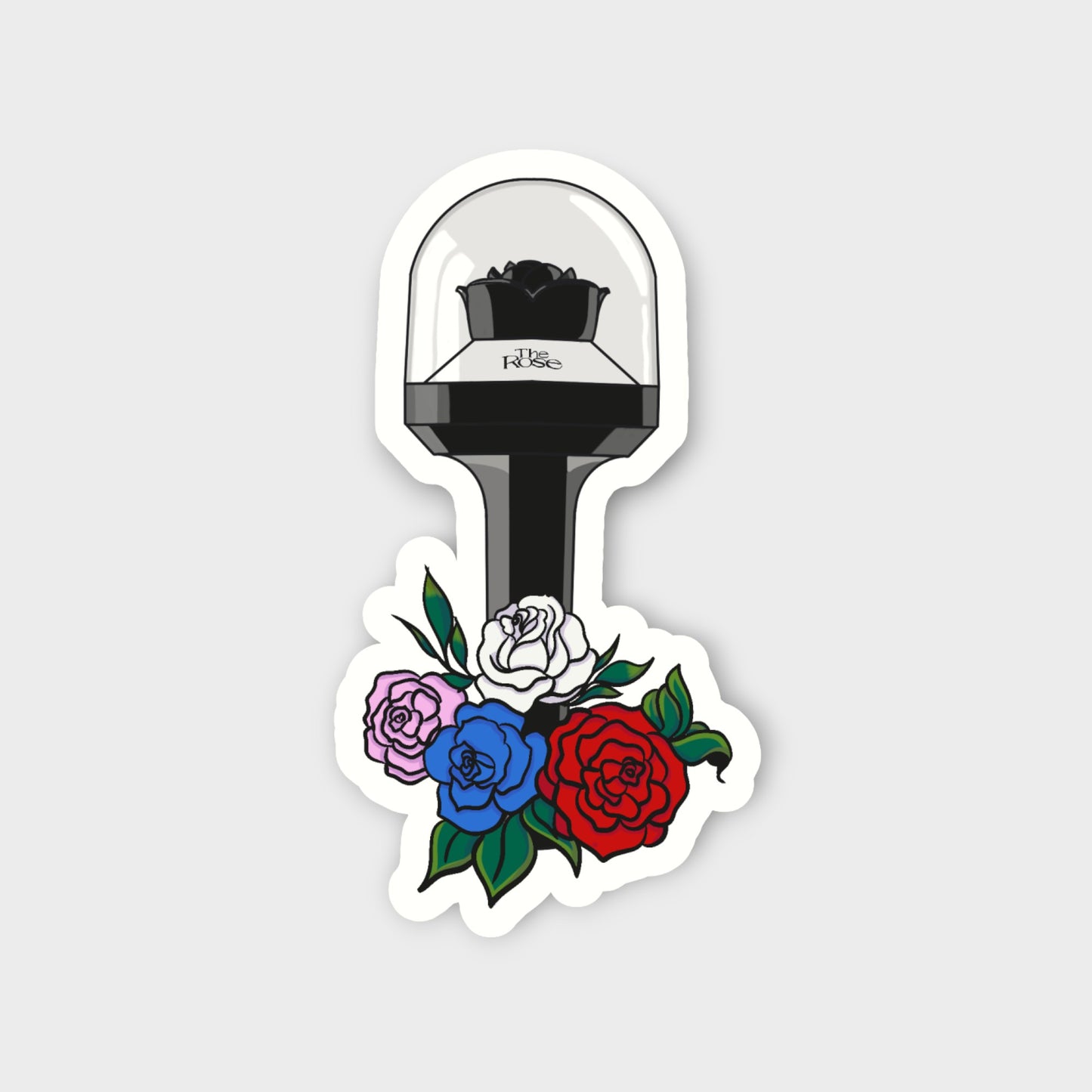 The Rose Lightstick Sticker