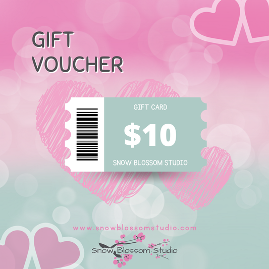 Snow Blossom Studio Gift Card