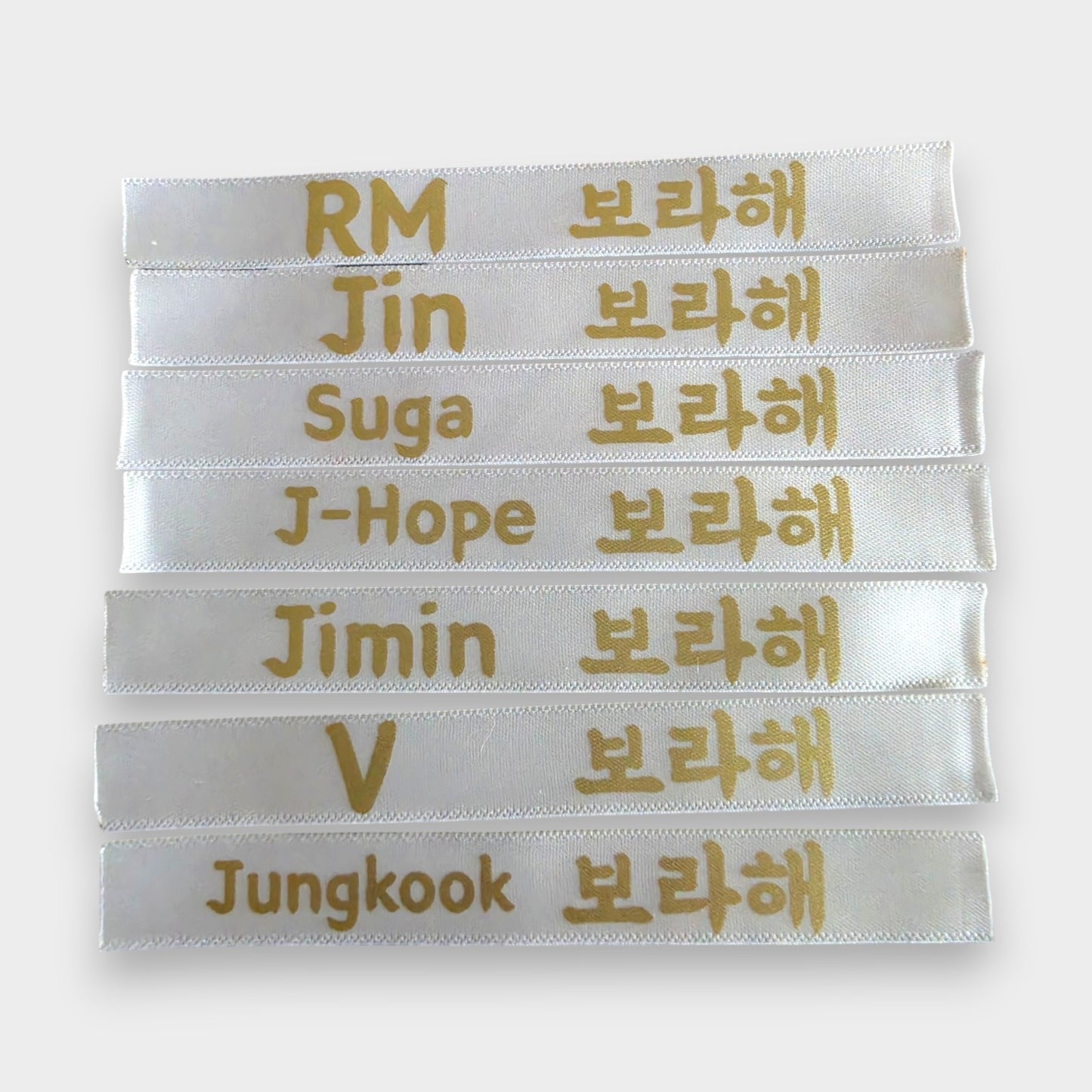 Lucky Knot BTS Borahae Bag Charm