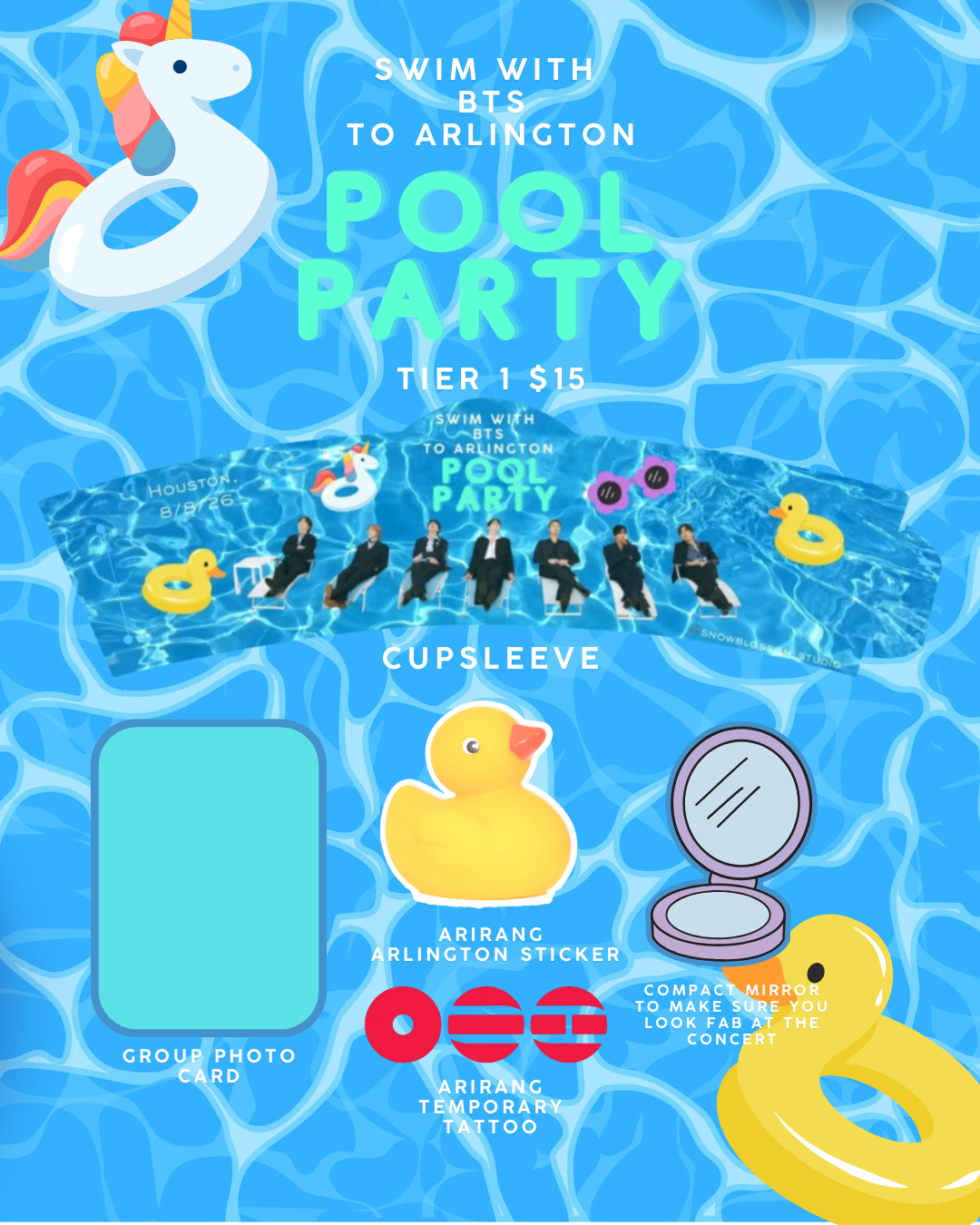 Arirang Pool Party Tier 1