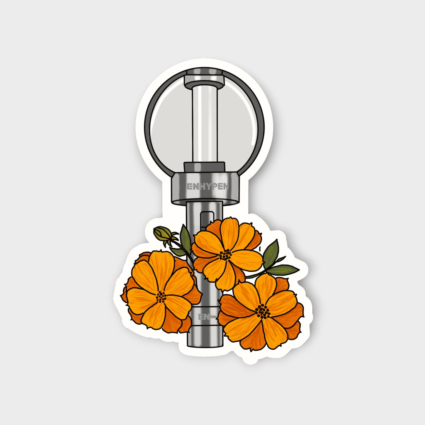 Kpop Lightstick Sticker