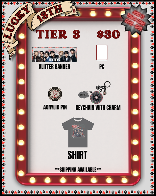 Lucky 13 BTS Festa Cupsleeve Tier 3