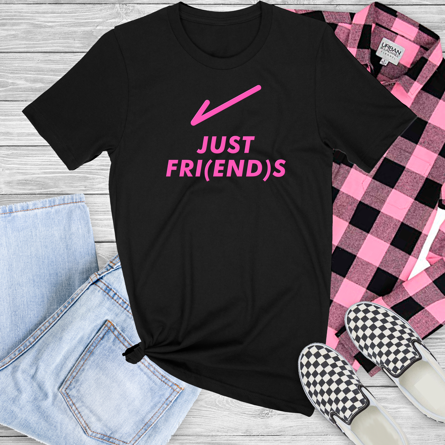 V Just Friends T-shirt