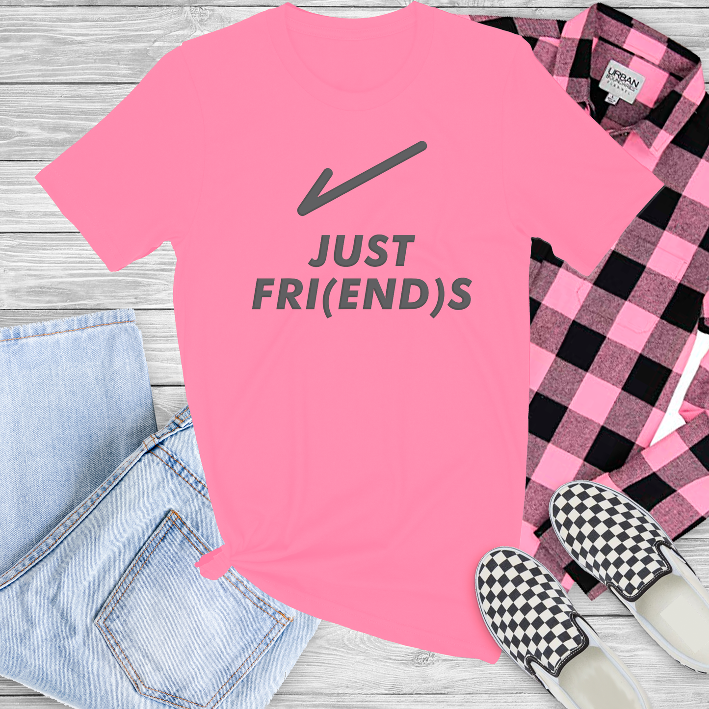 V Just Friends T-shirt