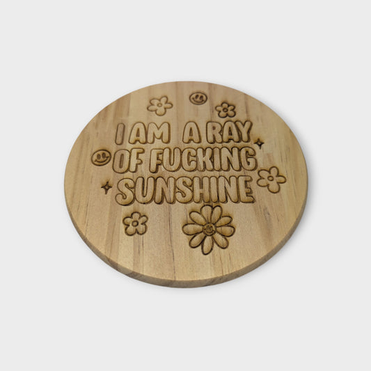 Ray of Sunshine Coaster