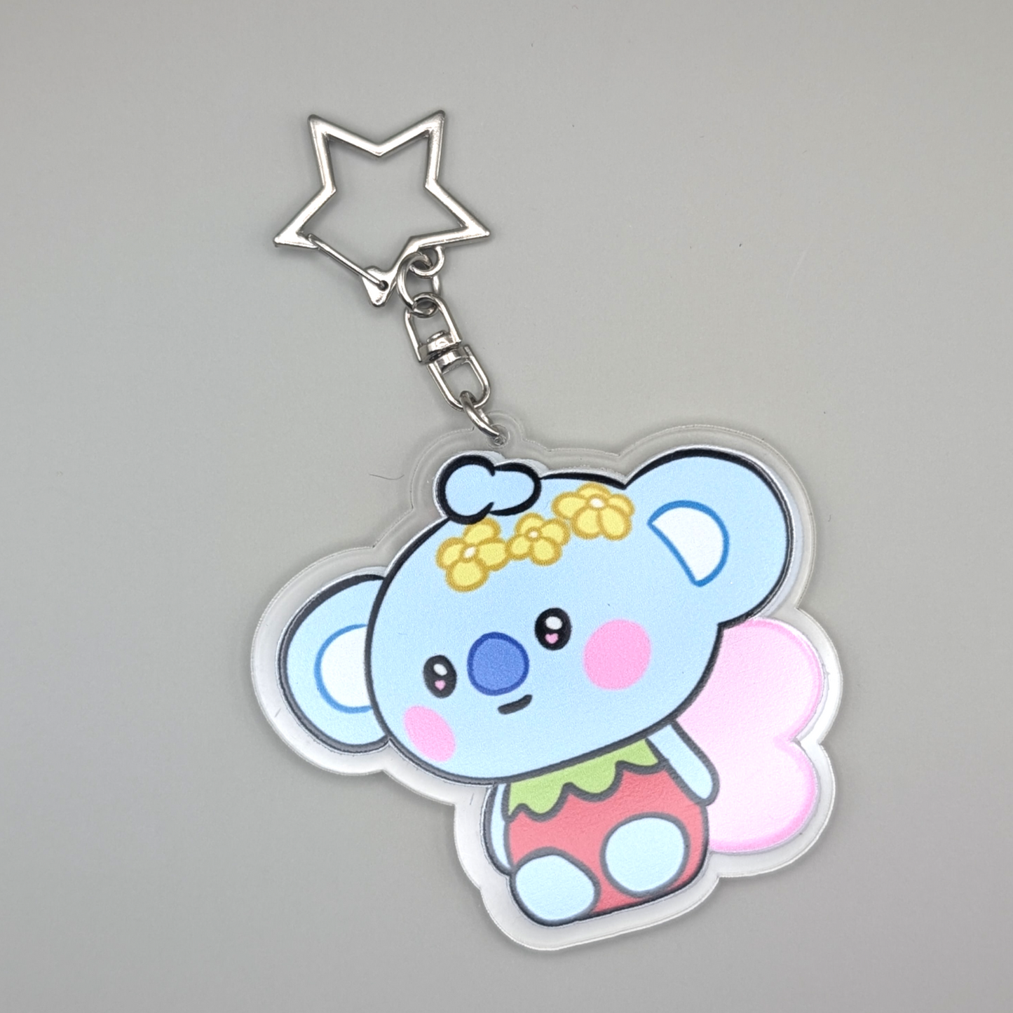 BT21 Sakura Keychain