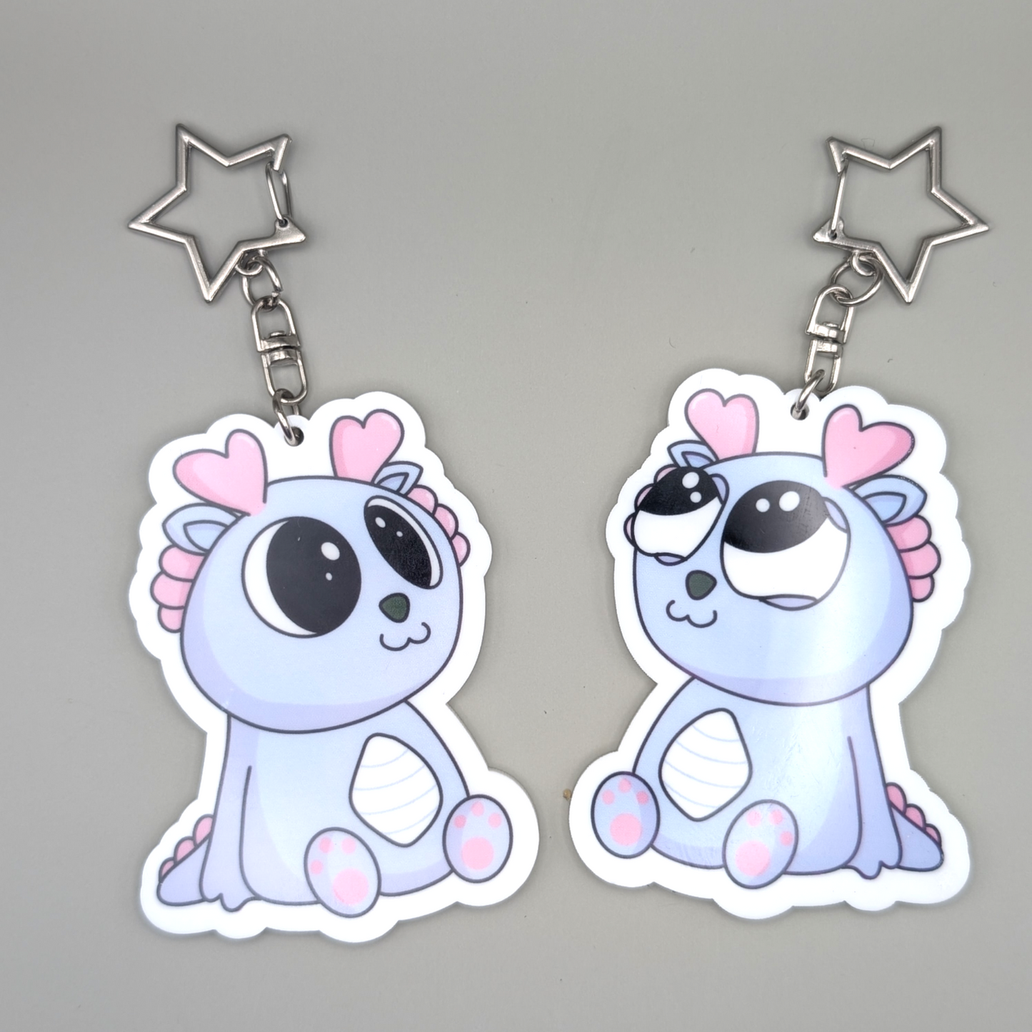 Revenged Love Squishy Dragon Keychain