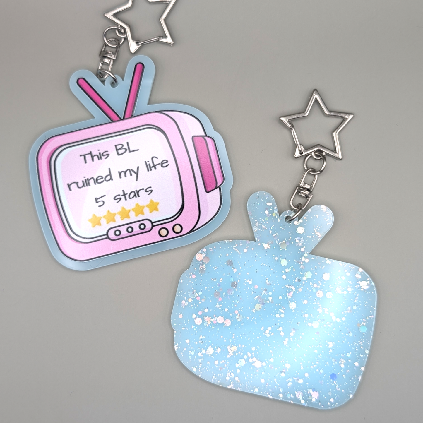 BL Ruined my life Keychain