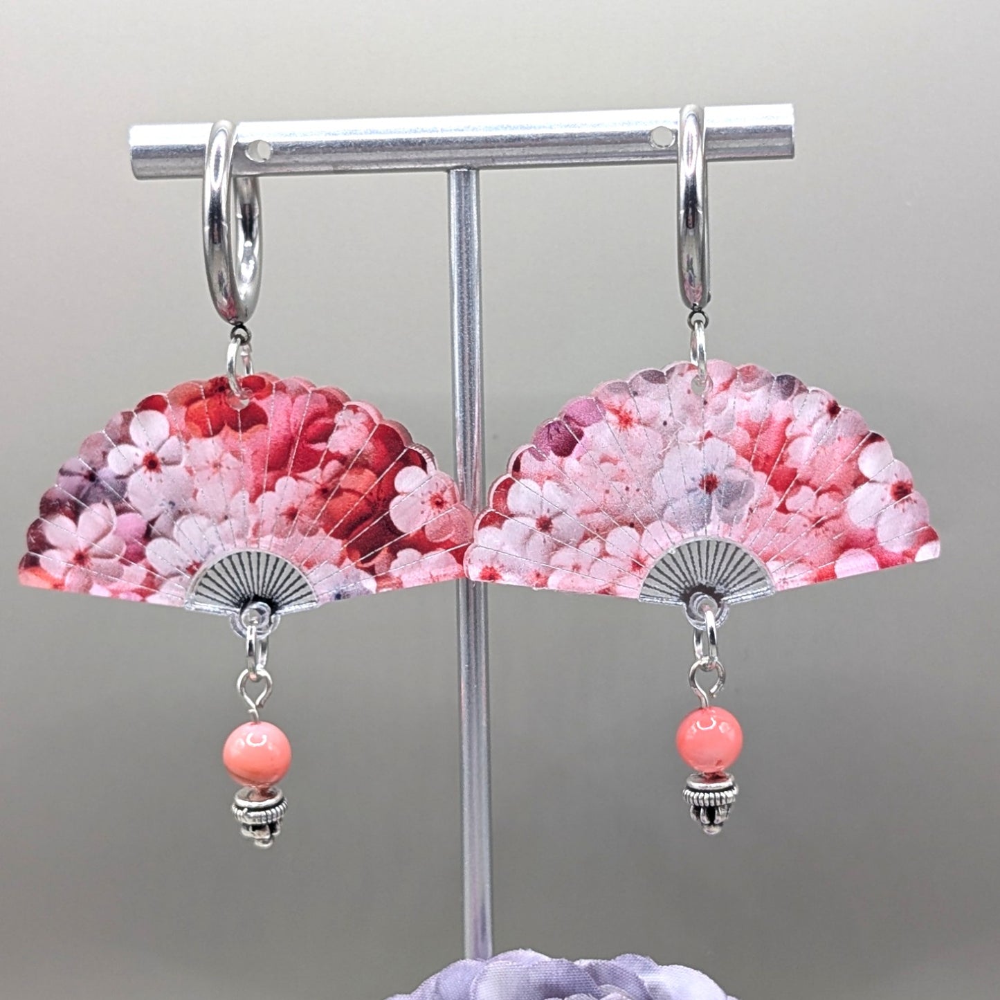Fan Earrings