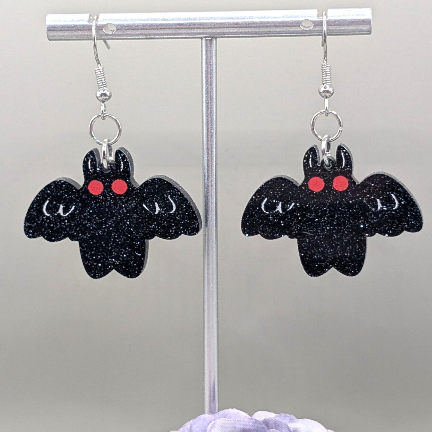 Mothman Earrings