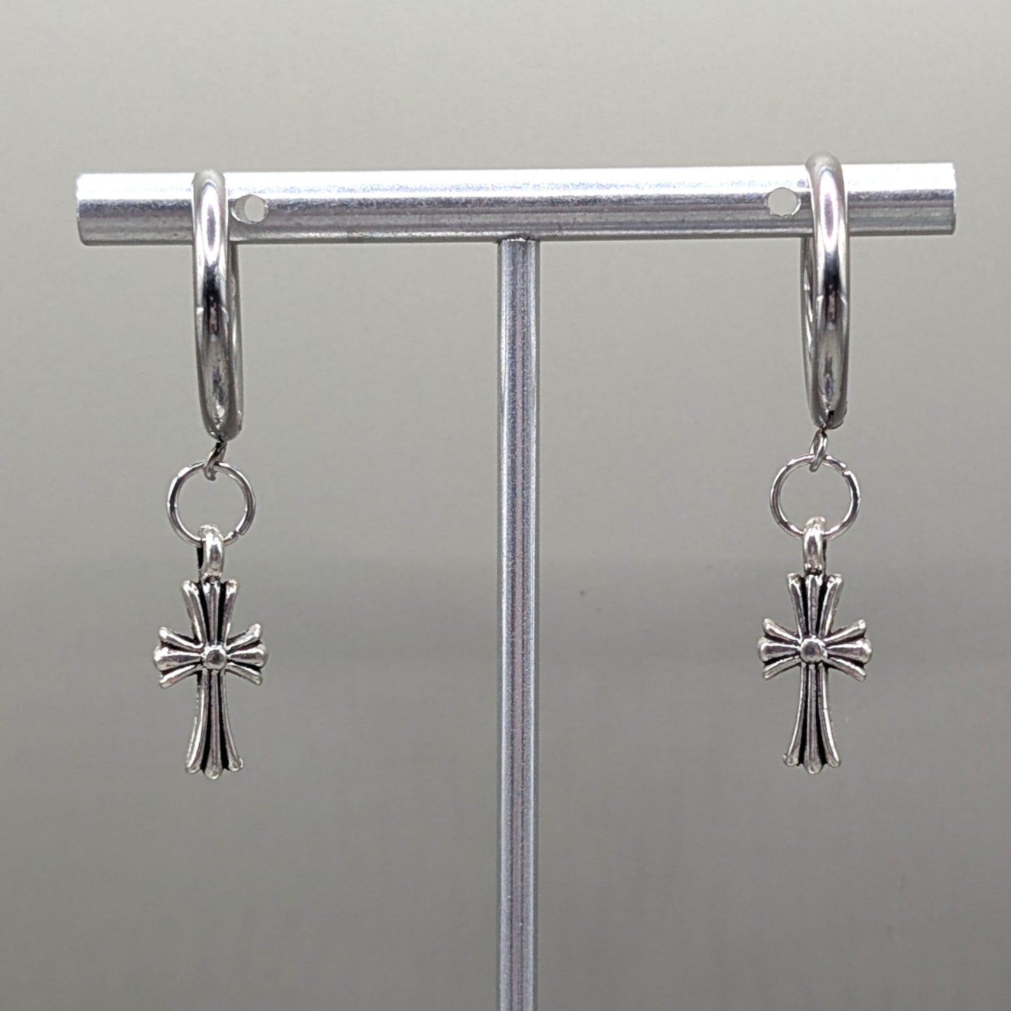 Jimin Cross Earrings