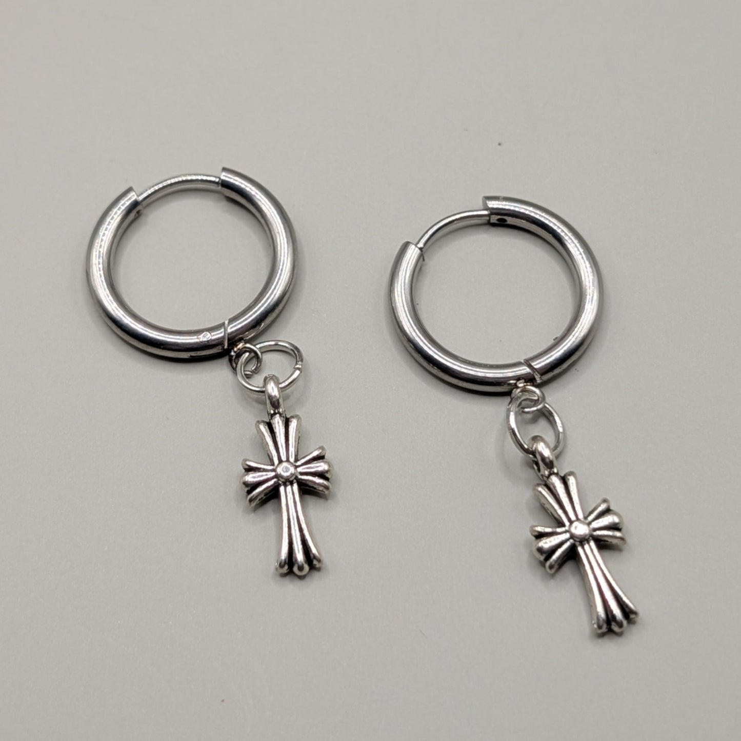 Jimin Cross Earrings