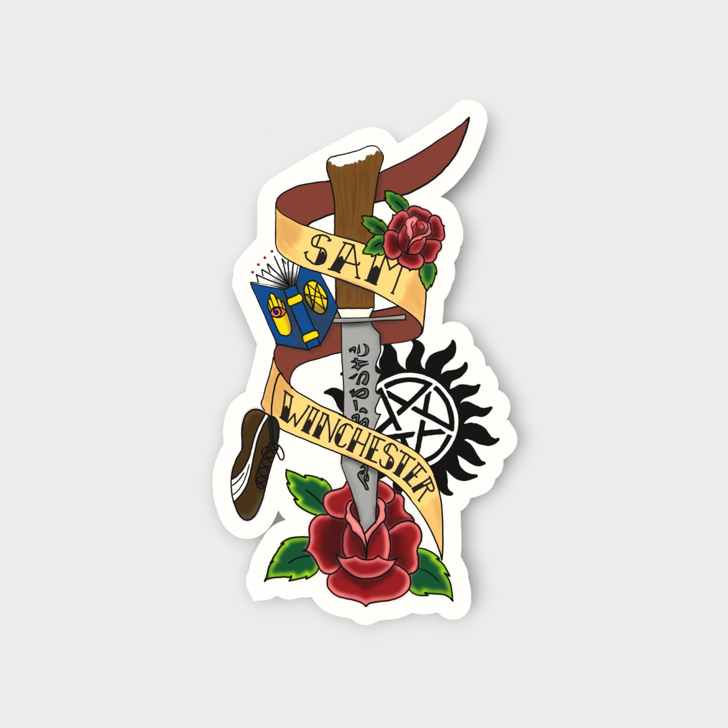 Supernatural Tattoo Stickers