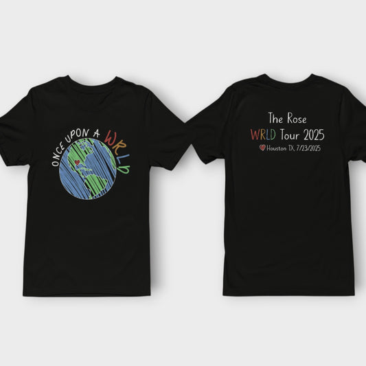 The Rose WRLD Tour Houston T-shirt